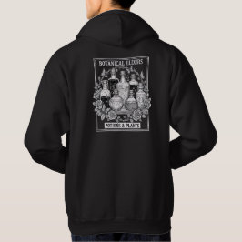 Botanische Elixiere Trankflaschen Grafik  Hoodie