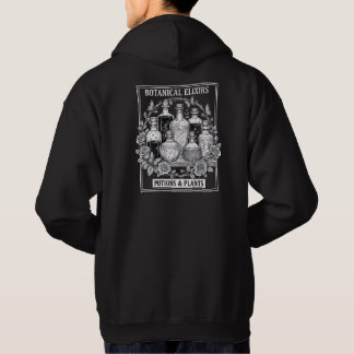 Botanische Elixiere Trankflaschen Grafik Hoodie