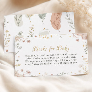 Botanische Eukalyptus-Bücher für Baby-Anfrage Begleitkarte