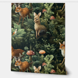 Botanische Freunde des Twilight Forest Tapete
