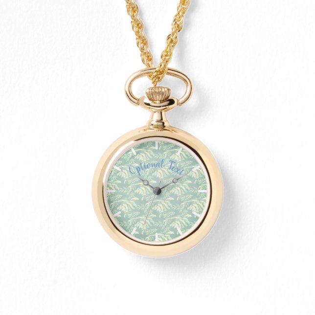 Botanische Fronten Armbanduhr (Vorderseite)