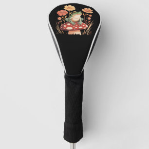 Botanische Froschliebhaber-Geschenke Floral Blume Golf Headcover