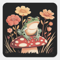 Botanische Froschliebhaber-Geschenke Floral Blume 