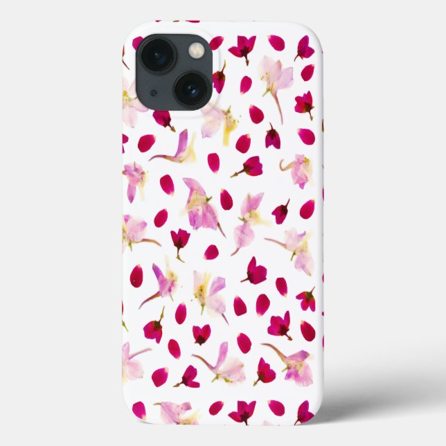 Botanische Frühlingsblüten der Wildblumen Case-Mate iPhone Hülle (Rückseite)