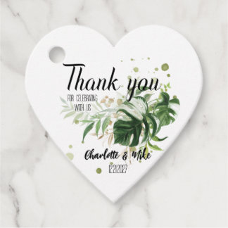 Botanische Gastgeschenke Hochzeiten Custom Vielen Geschenkanhänger