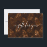 BOTANISCHE GESCHÄFTSBESCHEINIGUNG<br><div class="desc">Tauchen Sie ein in den wohltuenden Reiz der Natur mit diesem eleganten botanischen Geschenkgutschein. Mit einem braunen Hintergrund und detaillierten Farn-Blätter strahlt dieses Design Ruhe und Eleganz aus - perfekt für Unternehmen in der Wellness-, Beauty- oder Wellness-Center-Branche. Sein vielseitiger Stil ergänzt die Leistungen wie Massagetherapie, Hautpflege und ganzheitliches Gesundheitsangebot. Dieses...</div>