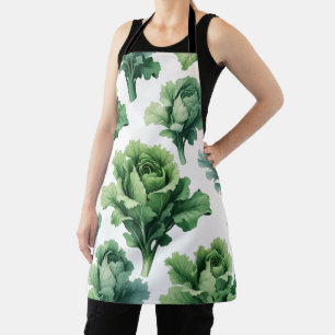 Botanische Grüne Schürze - Öko Küche