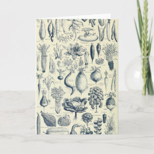 botanische Grußkarte Karte
