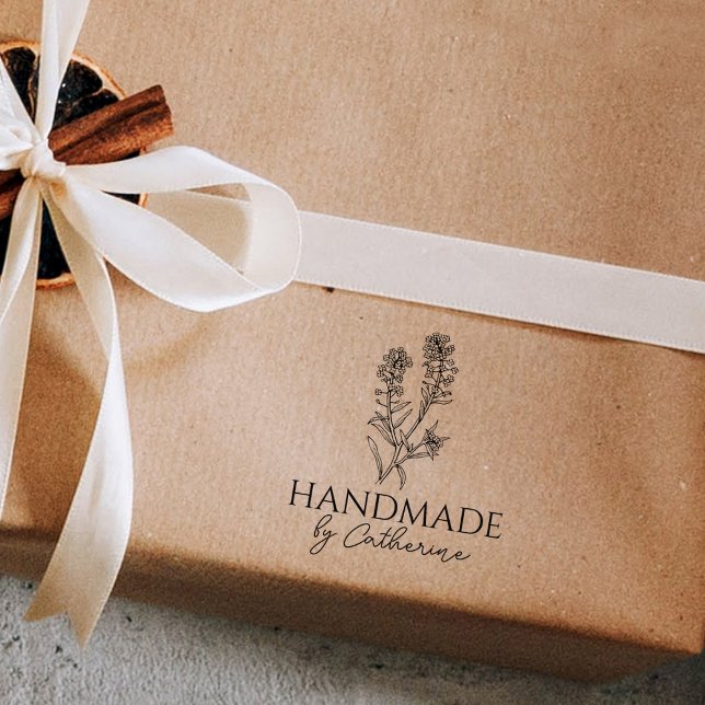 Botanische Handarbeit von (individuelle Name) Gummistempel (Von Creator hochgeladen)