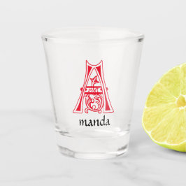 Botanische Hauptstadt A Schnapsglas