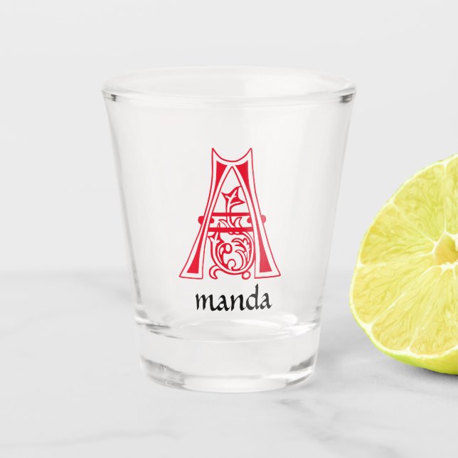 Botanische Hauptstadt A Schnapsglas (Vorderseite)