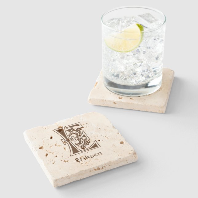 Botanische Hauptstadt E Steinuntersetzer (Seitenansicht)