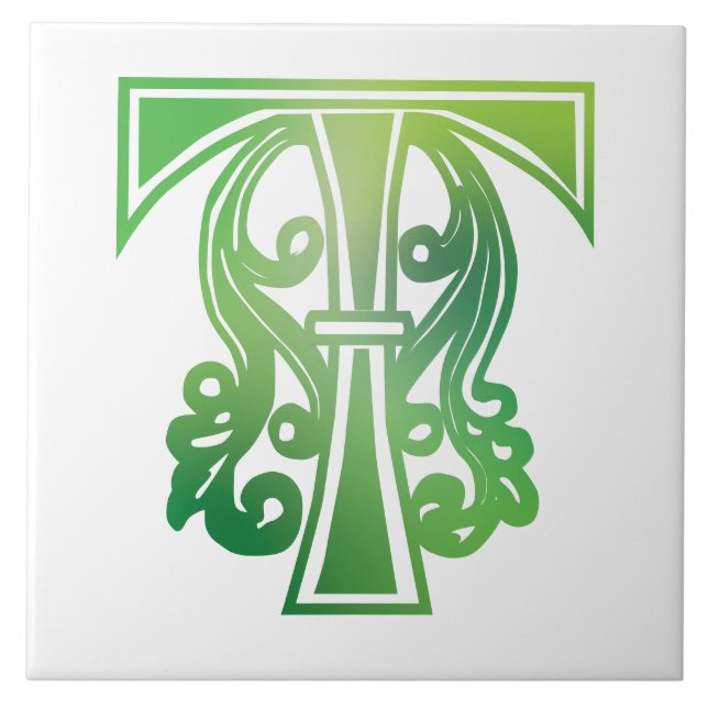 Botanische Hauptstadt Fliese (Vorderseite)