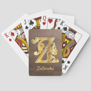 Botanische Hauptstadt Z Spielkarten