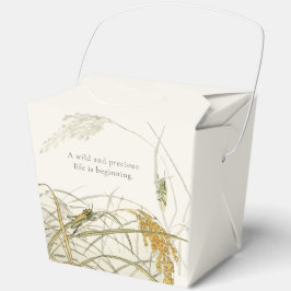 Botanische Heuschrecke Geschlechtsneutrale Babypar Geschenkschachtel
