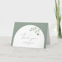 Botanische Hochzeit der modernen Seite Grüner Bota