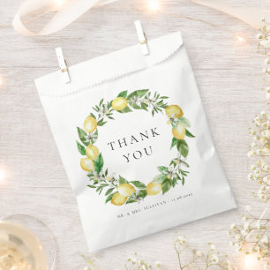 Botanische Hochzeit des Watercolor Geschenktütchen