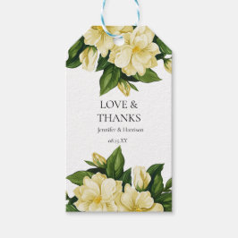 Botanische Hochzeit Geschenkanhänger
