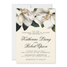 Botanische Hochzeit im Süden Magnoliens