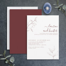 Botanische Hochzeit in modernen Burgund