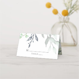 Botanische Hochzeit Platzkarte