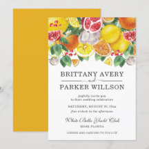 Botanische Hochzeit von Wasserfarben