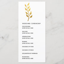 Botanische Hochzeitsfeier mit einfachem Goldleder