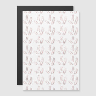 Botanische Illustration im Vintage-Stil – Elegante Magneteinladung