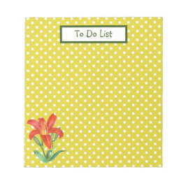 Botanische Illustration Notizblock