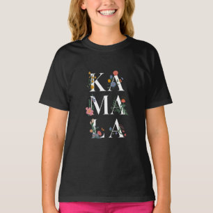 Botanische Kamala Harris Wahl 2024 Florale Wähleri T-Shirt