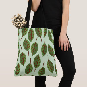 "Botanische Kleine Bäume Minimalistisch" Totbeutel Tasche