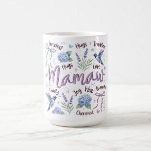 Botanische Kokette Muttertag/Mamaw Kaffeetasse