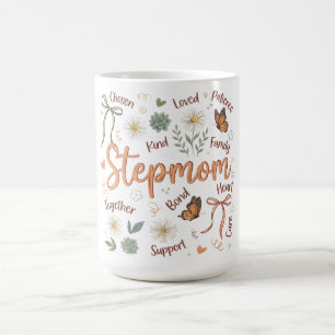 Botanische Kokette Muttertag/Stiefmutter Kaffeetasse