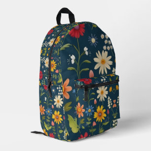 Botanische Kunst Bedruckter Rucksack