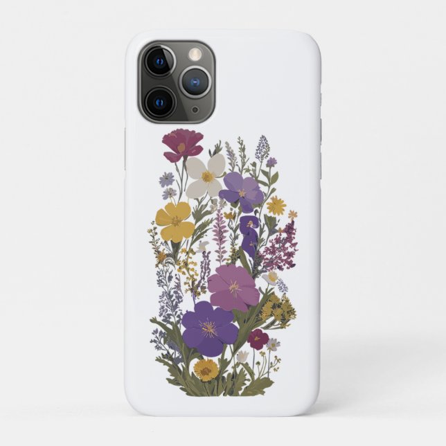 Botanische Kunst Case-Mate iPhone Hülle (Rückseite)