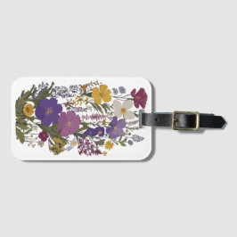 Botanische Kunst Gepäckanhänger