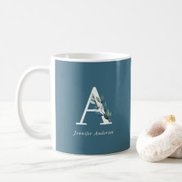 Botanische Monographie Kaffeetasse