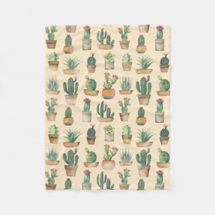 Botanische Natur Fleecedecke