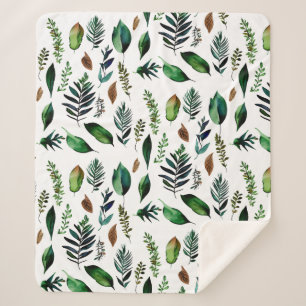 Botanische Natur in Grünblättern Sherpadecke