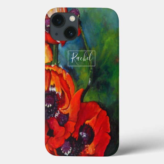 Botanische Orangenpfeife Kunst Case-Mate iPhone Hülle (Rückseite)