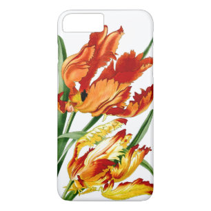 Botanische Papageien-Tulpe-BlumenBlume iPhone 7 title_seo2