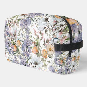 Botanische Pastellfarben Wildblume Blütensommer Waschbeutel