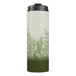 Botanische Pflanze Illustration Thermal Tumbler Thermosbecher