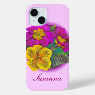 Botanische Primula Kunst Case-Mate iPhone Hülle