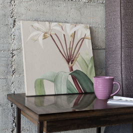 Botanische Printwerbung für antikes Wasser Poster