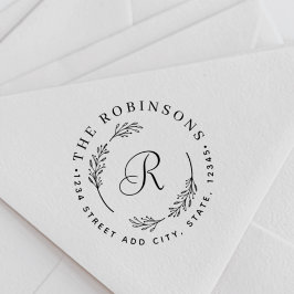 Botanische Rücksendeadresse Permastempel