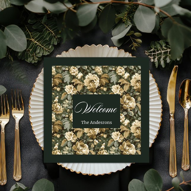 Botanische Salbei Servietten Lux Pastell Esszimmer (Botanical Sage Napkins Lux Pastel Dining Accent)