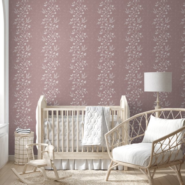 Botanische Serenade XL 3 delikate Silhouette Tapete (Kinder)