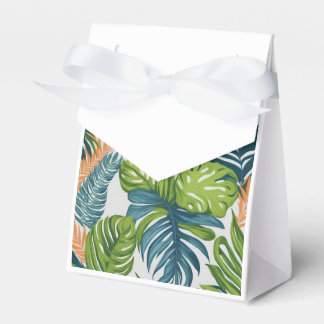 Botanische Tropen-Geschenkbox Geschenkschachtel