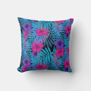 Botanische tropische Blume Kissen
